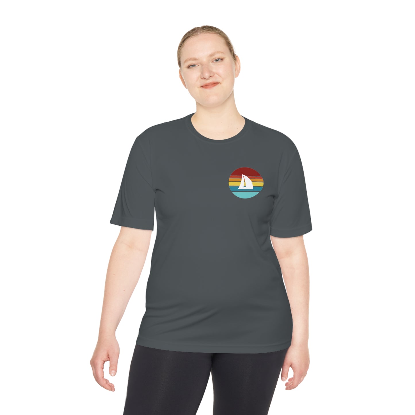 Icon Badge - Unisex Moisture Wicking Tee
