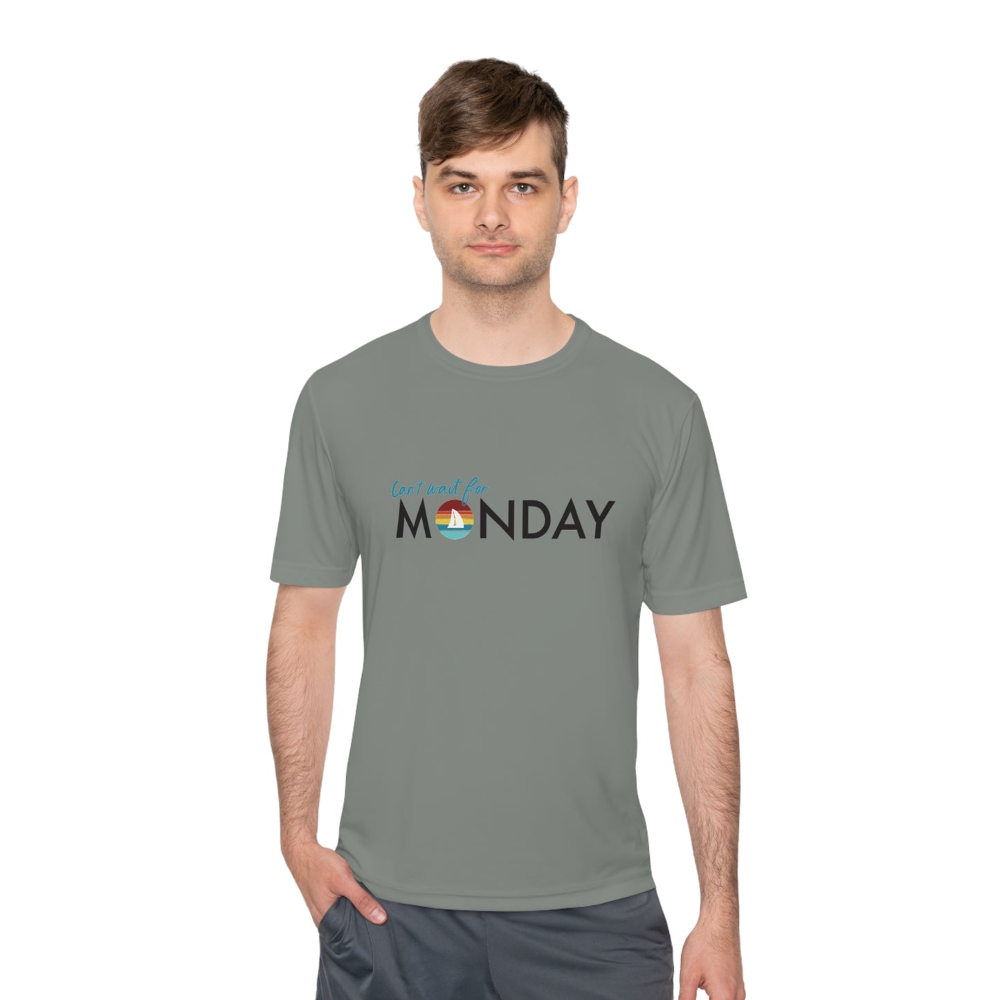 Can't Wait for Monday - Unisex Moisture Wicking Tee