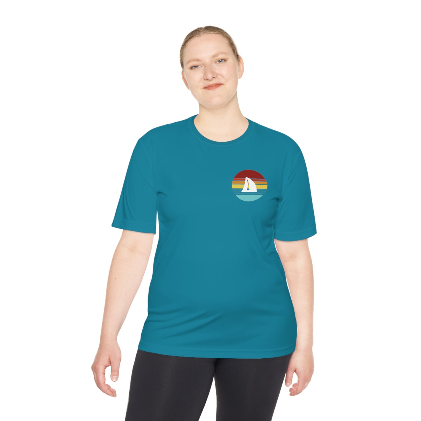Icon Badge - Unisex Moisture Wicking Tee