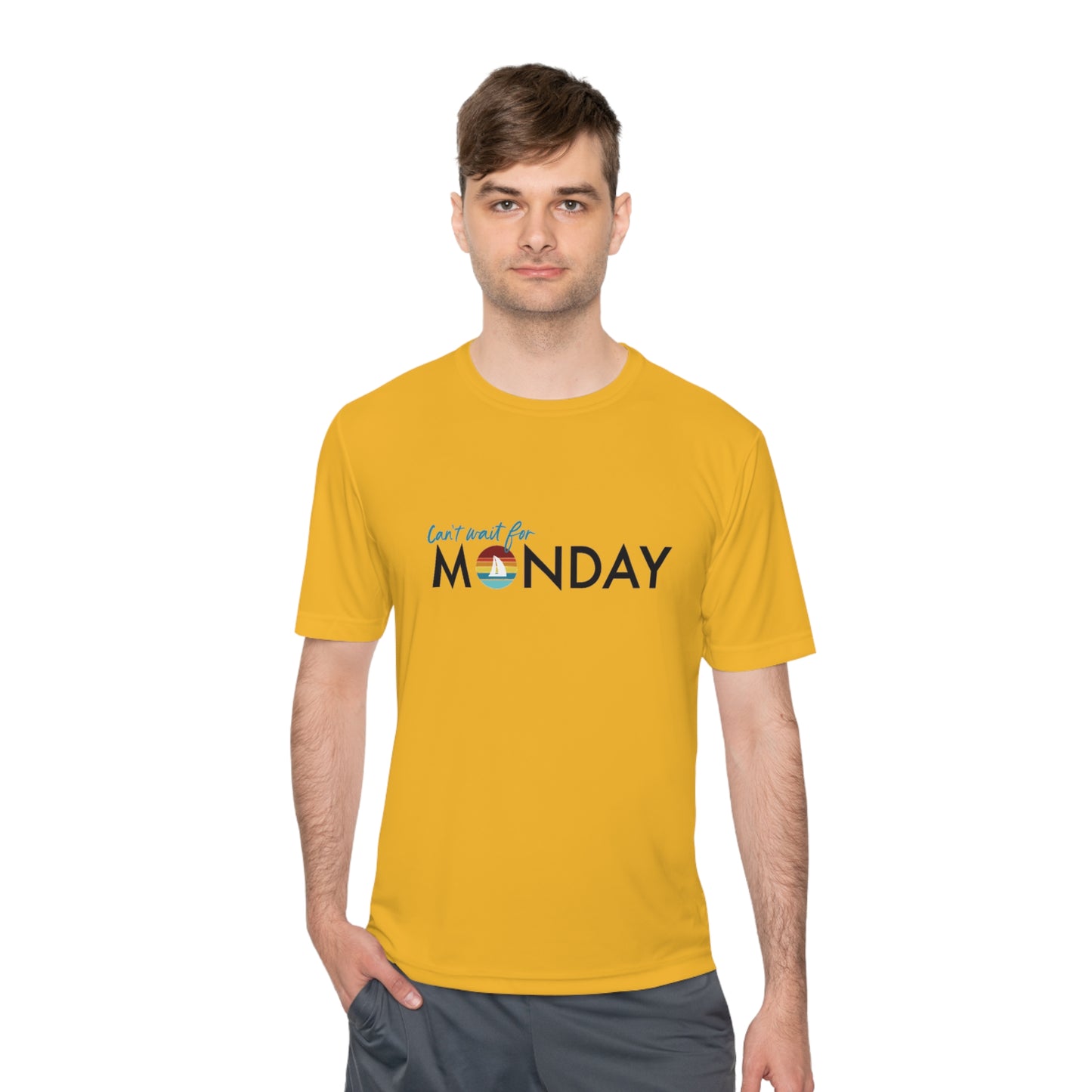Can't Wait for Monday - Unisex Moisture Wicking Tee