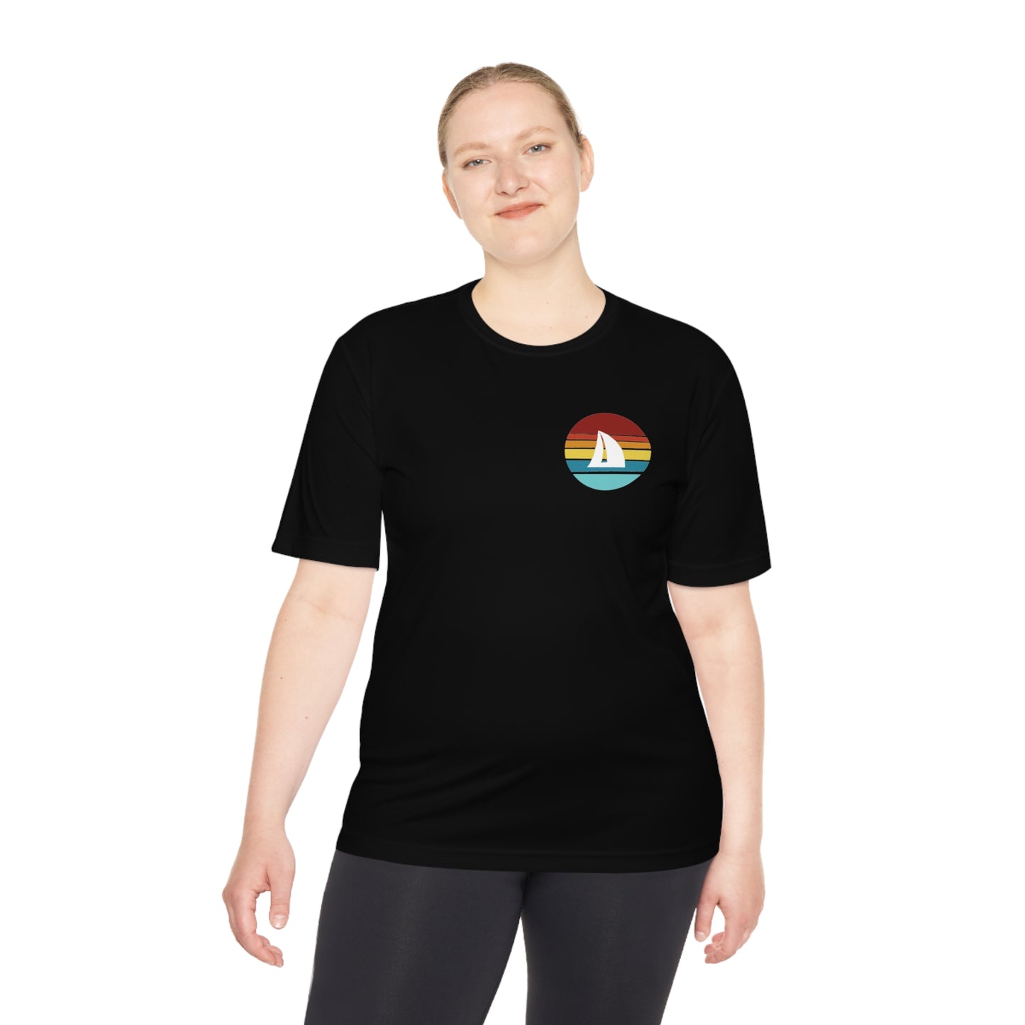 Icon Badge - Unisex Moisture Wicking Tee