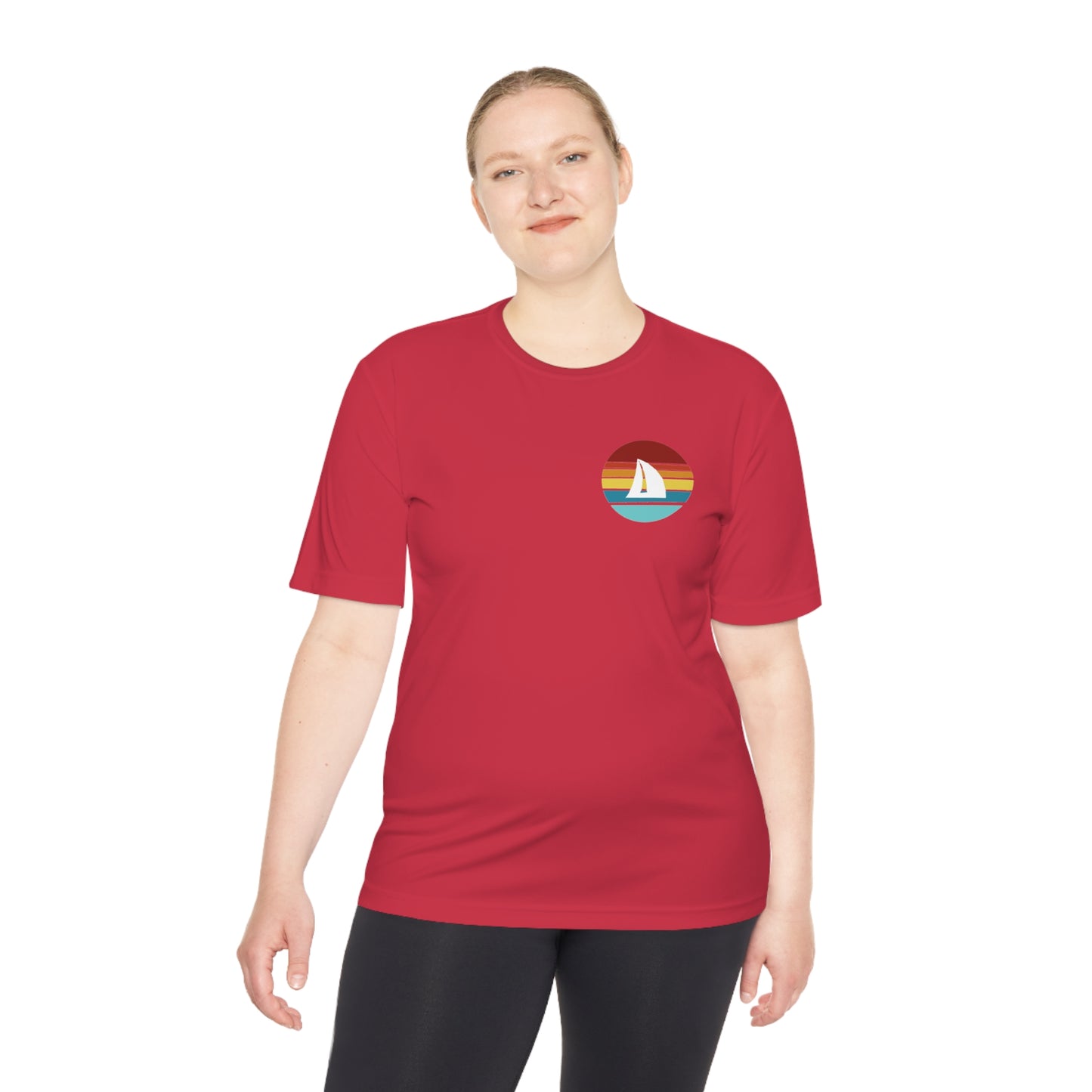 Icon Badge - Unisex Moisture Wicking Tee