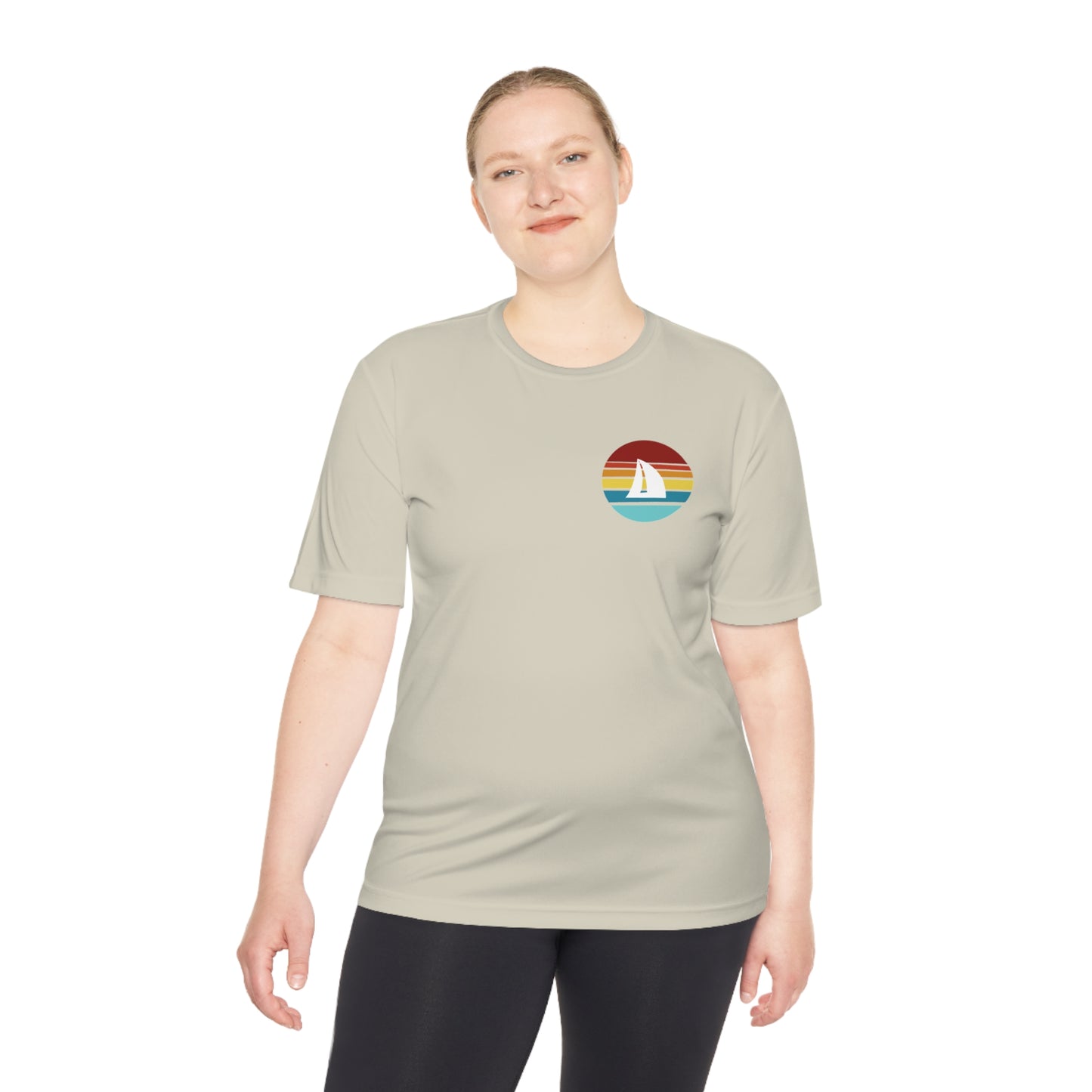 Icon Badge - Unisex Moisture Wicking Tee