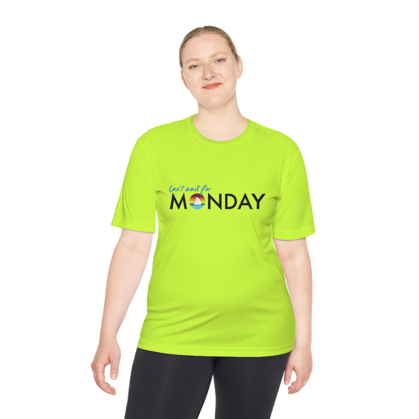 Can't Wait for Monday - Unisex Moisture Wicking Tee