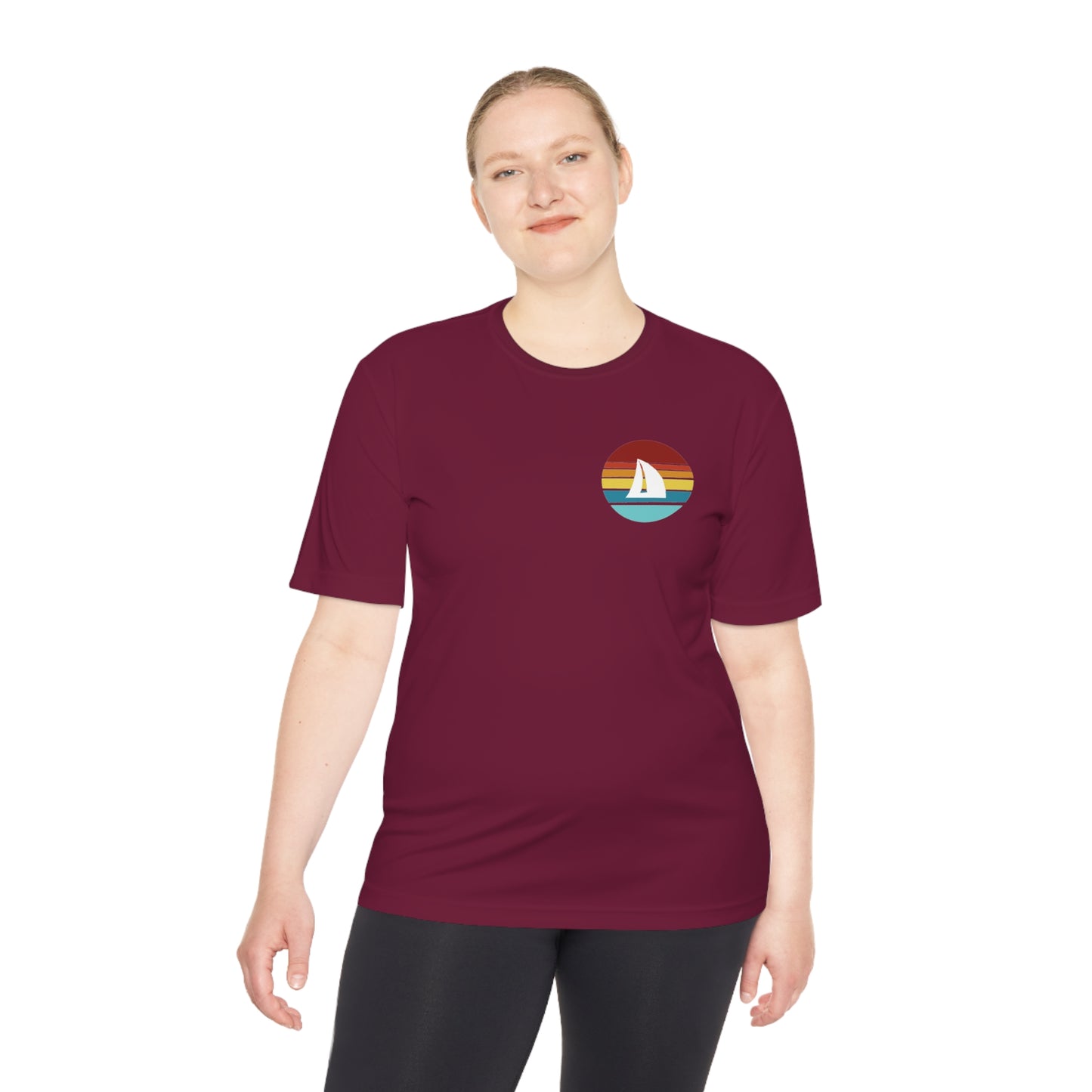 Icon Badge - Unisex Moisture Wicking Tee