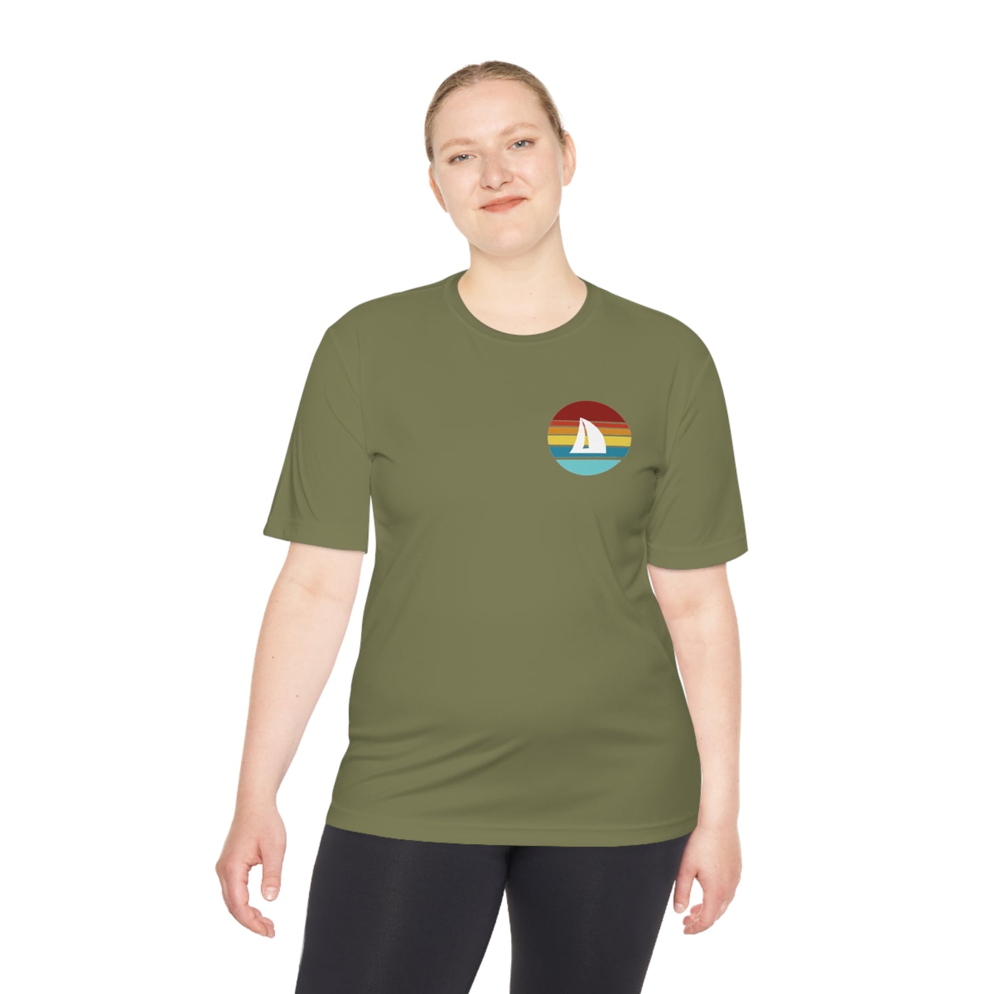 Icon Badge - Unisex Moisture Wicking Tee