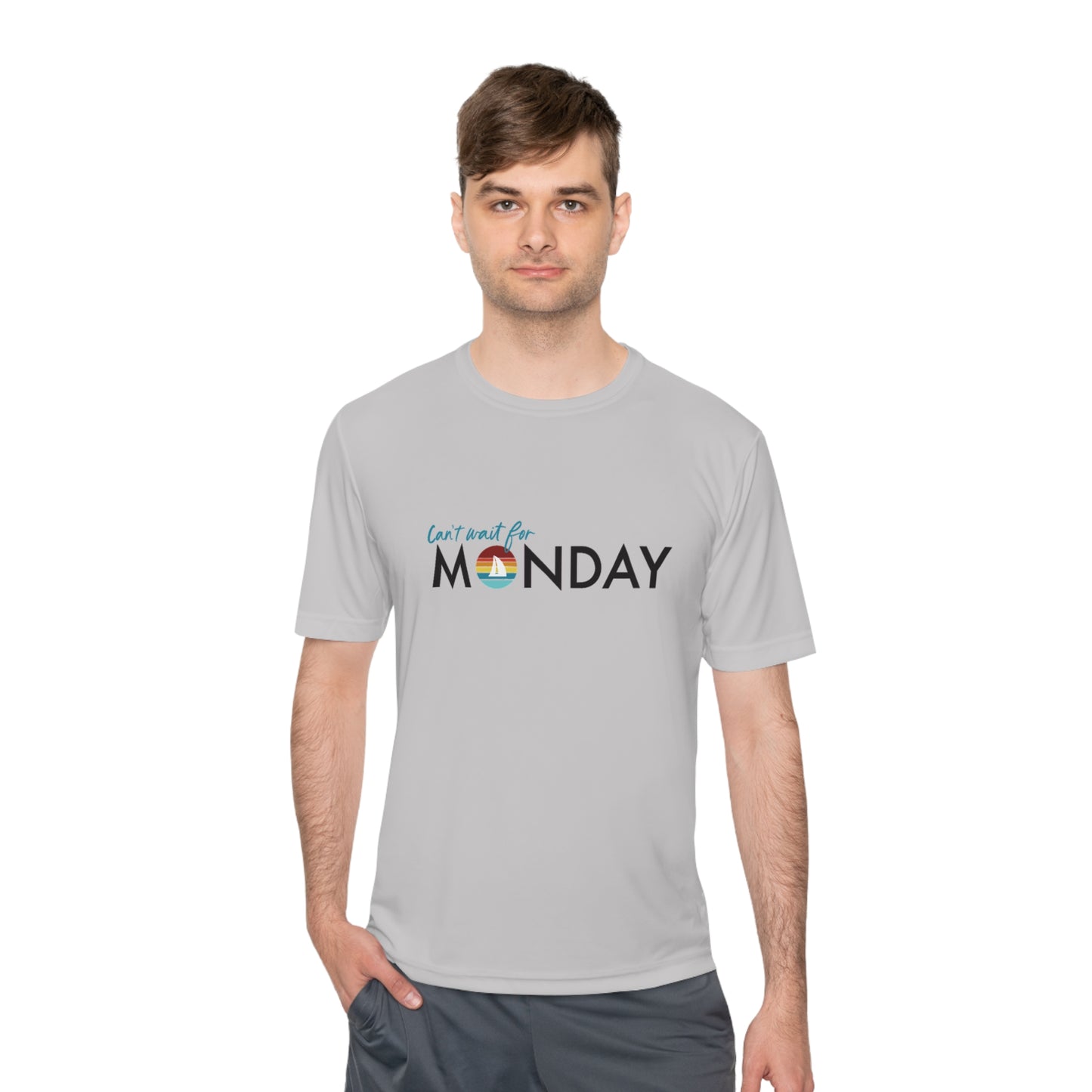 Can't Wait for Monday - Unisex Moisture Wicking Tee