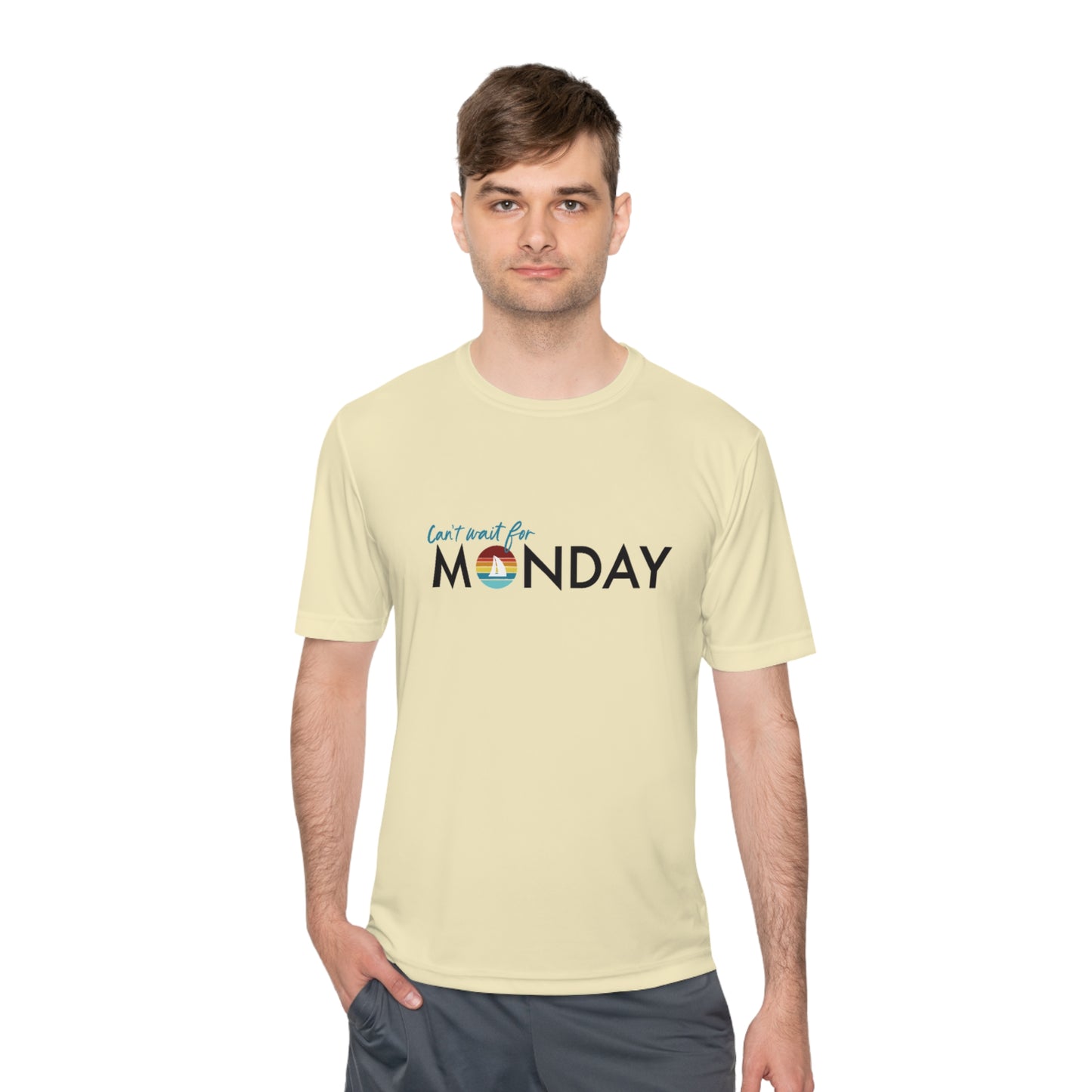 Can't Wait for Monday - Unisex Moisture Wicking Tee