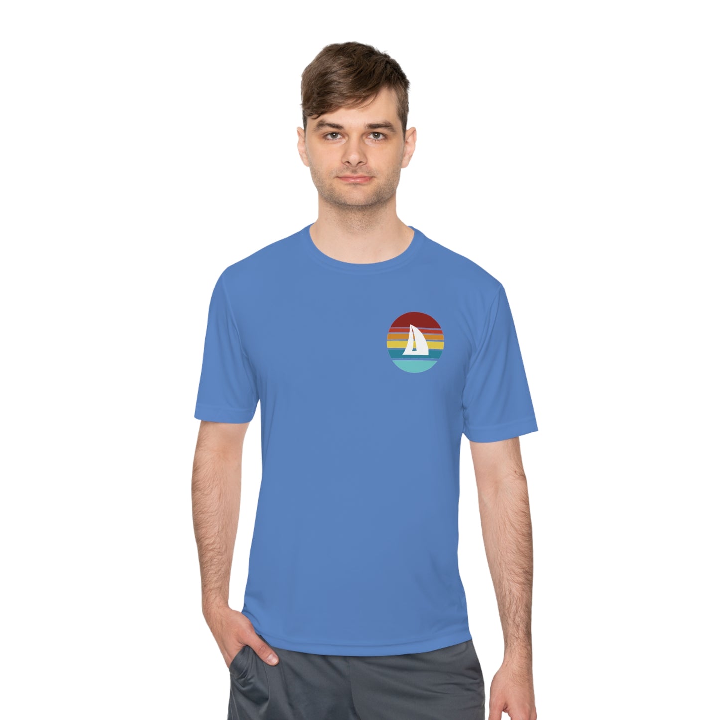 Icon Badge - Unisex Moisture Wicking Tee