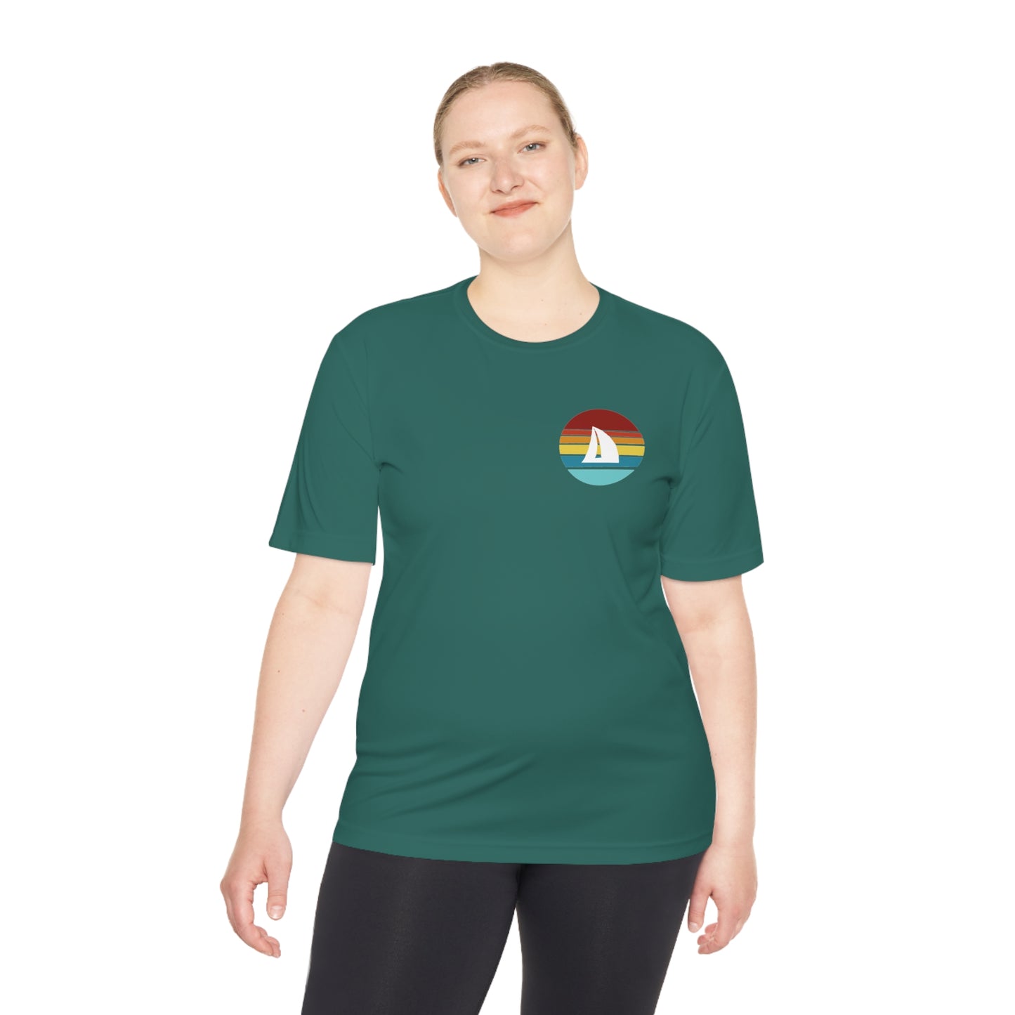 Icon Badge - Unisex Moisture Wicking Tee