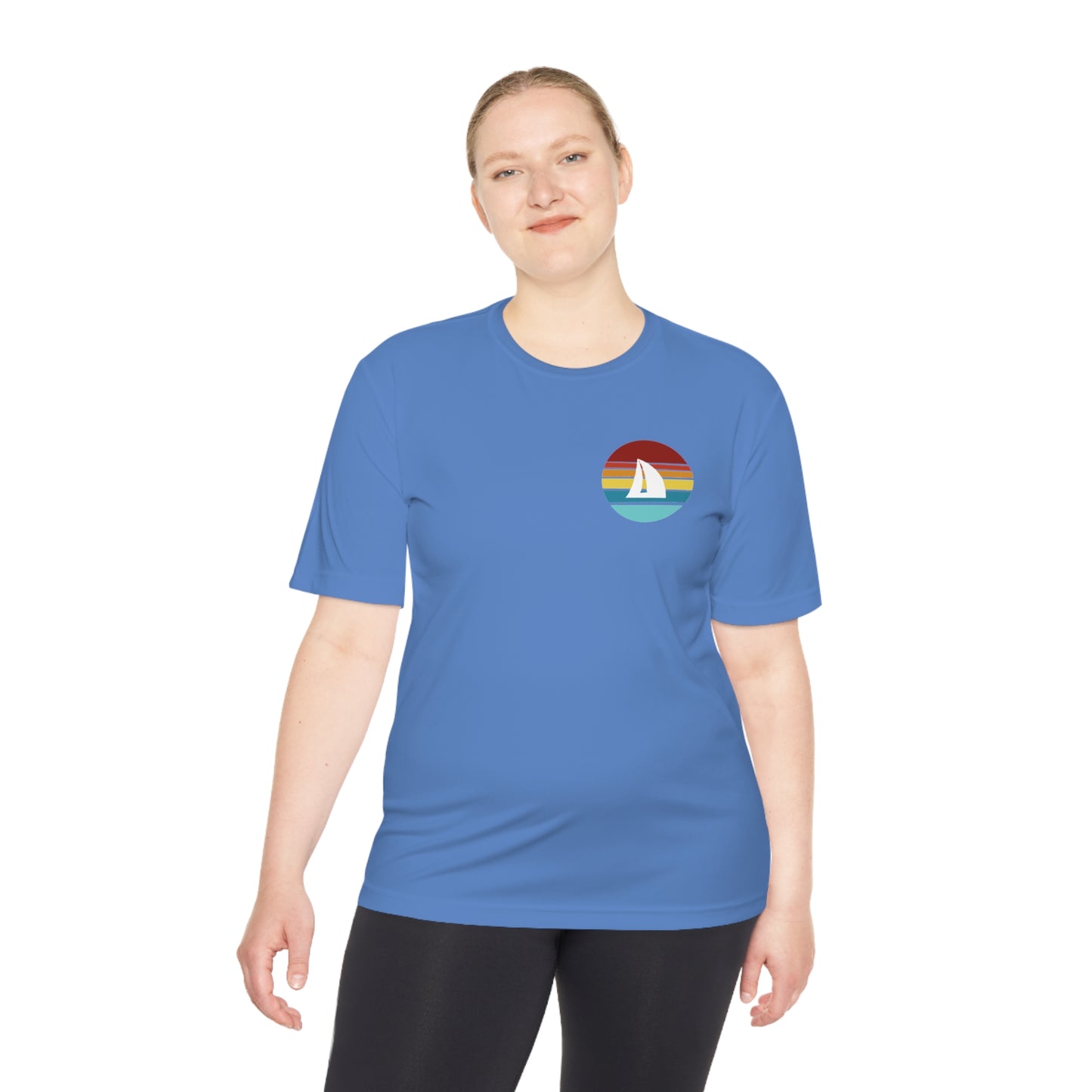 Icon Badge - Unisex Moisture Wicking Tee