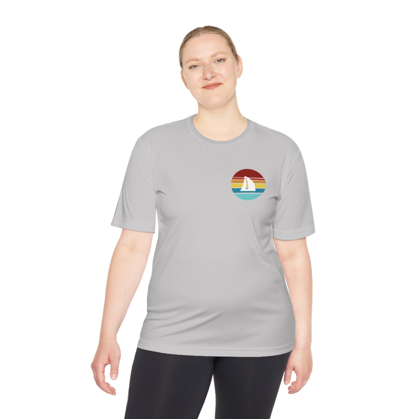 Icon Badge - Unisex Moisture Wicking Tee