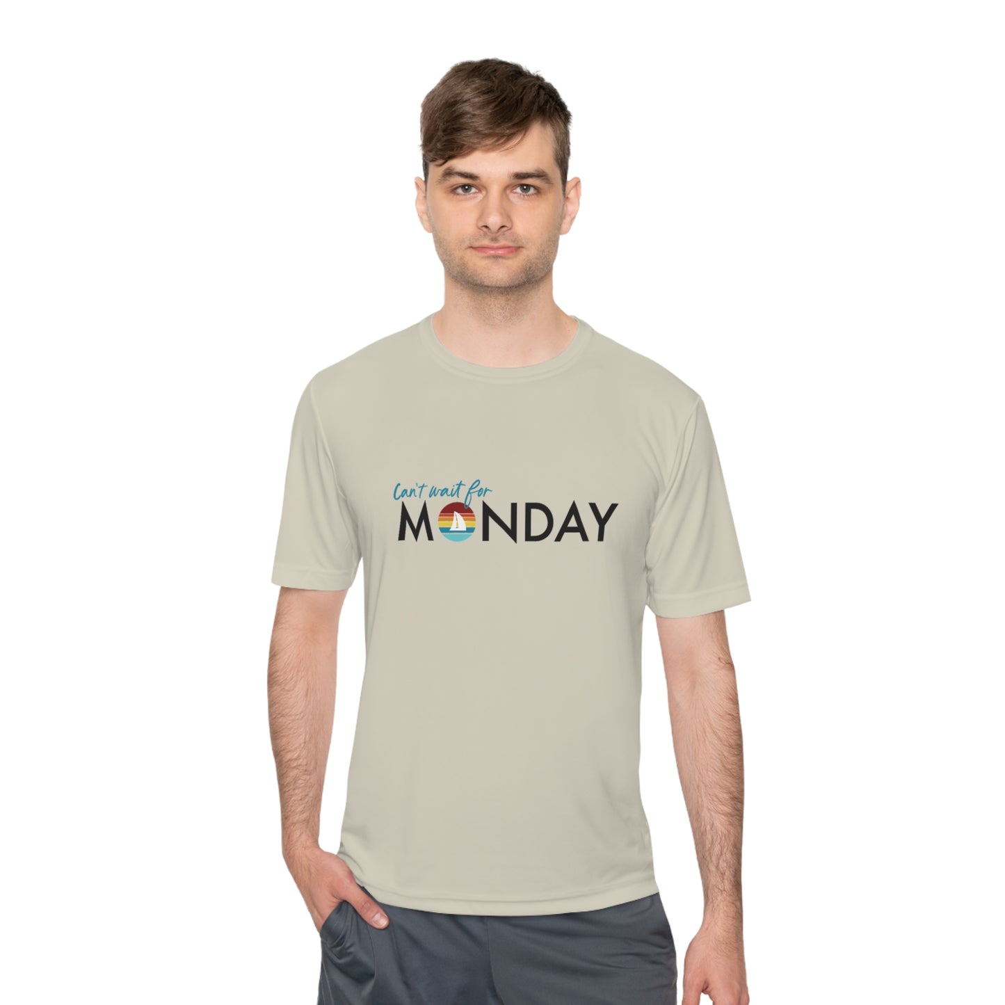 Can't Wait for Monday - Unisex Moisture Wicking Tee