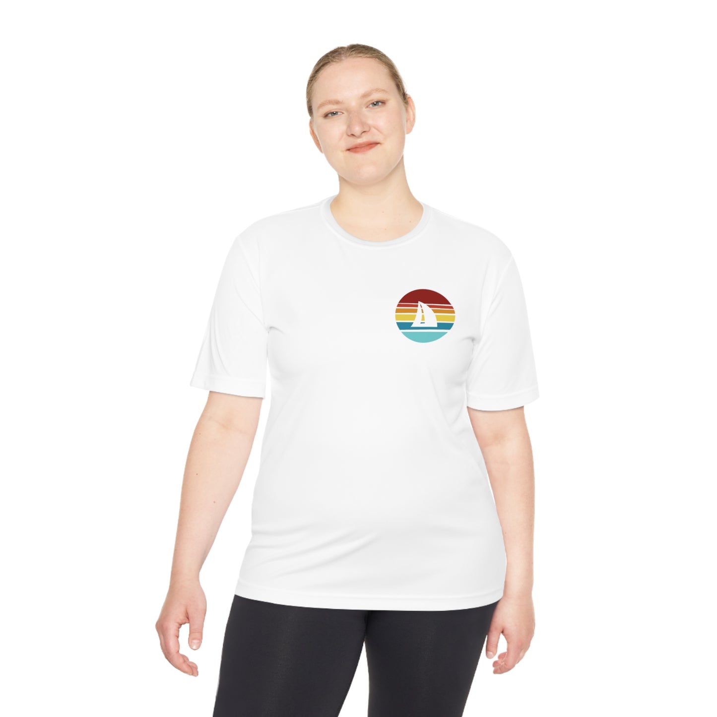 Icon Badge - Unisex Moisture Wicking Tee