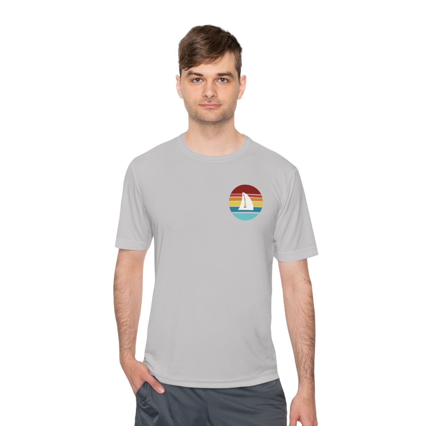 Icon Badge - Unisex Moisture Wicking Tee