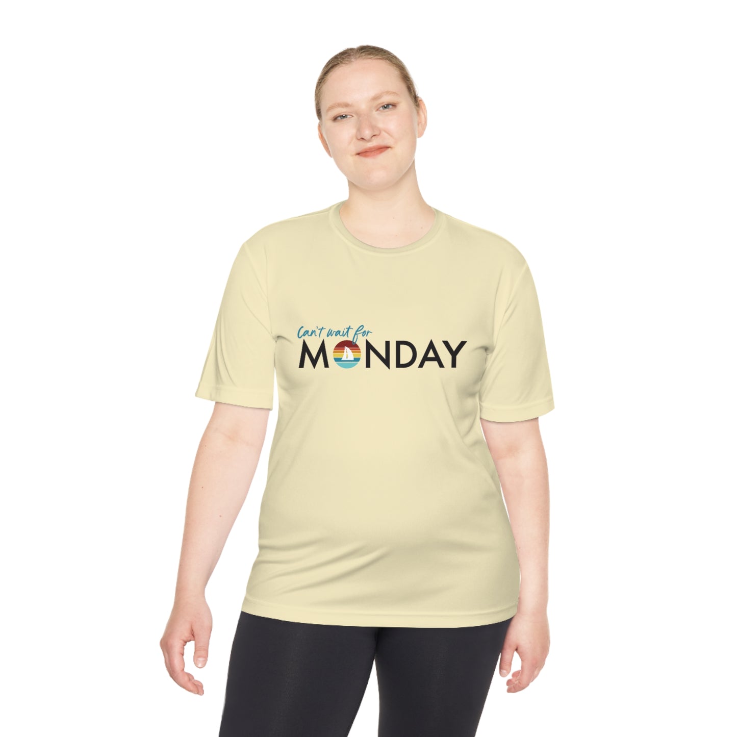 Can't Wait for Monday - Unisex Moisture Wicking Tee