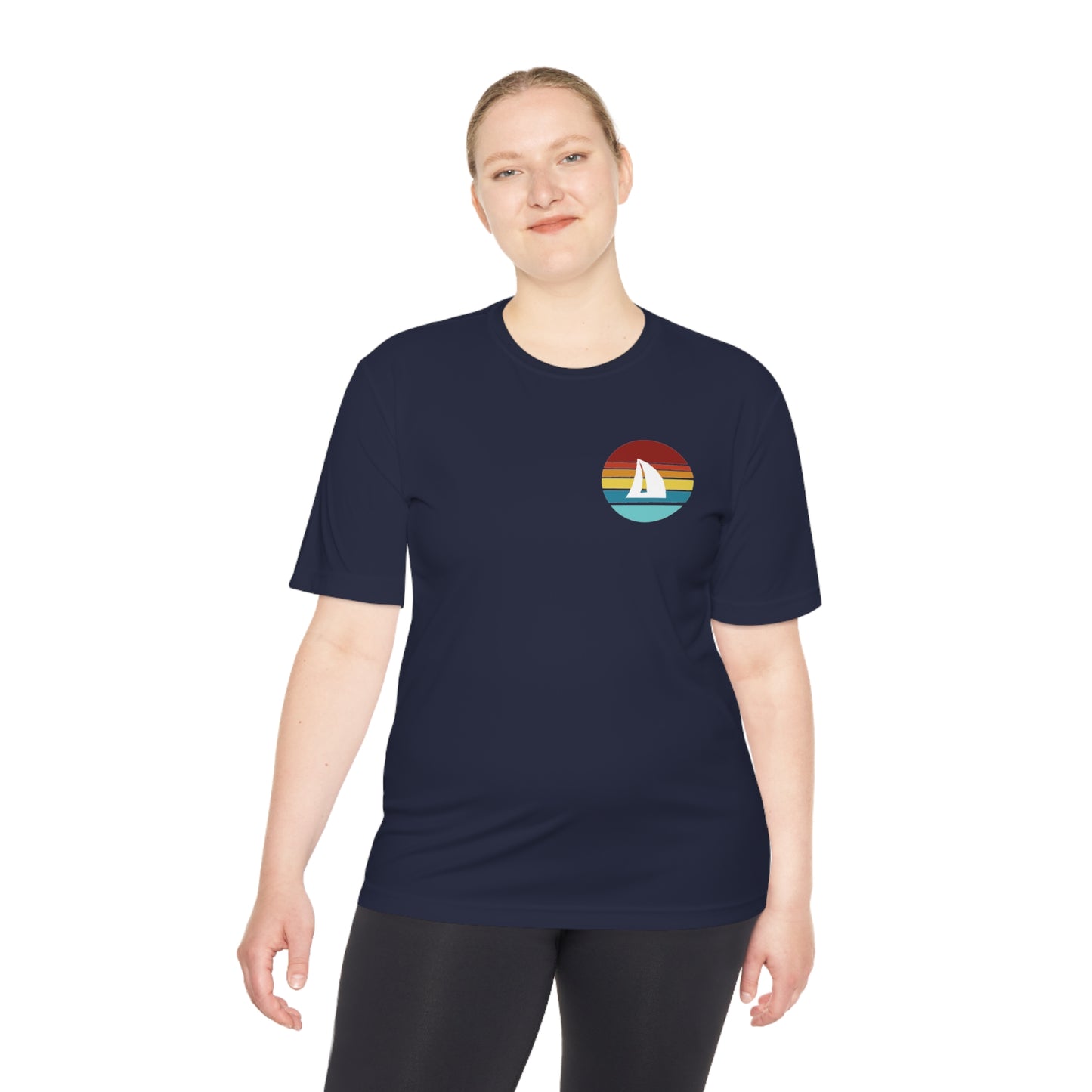 Icon Badge - Unisex Moisture Wicking Tee