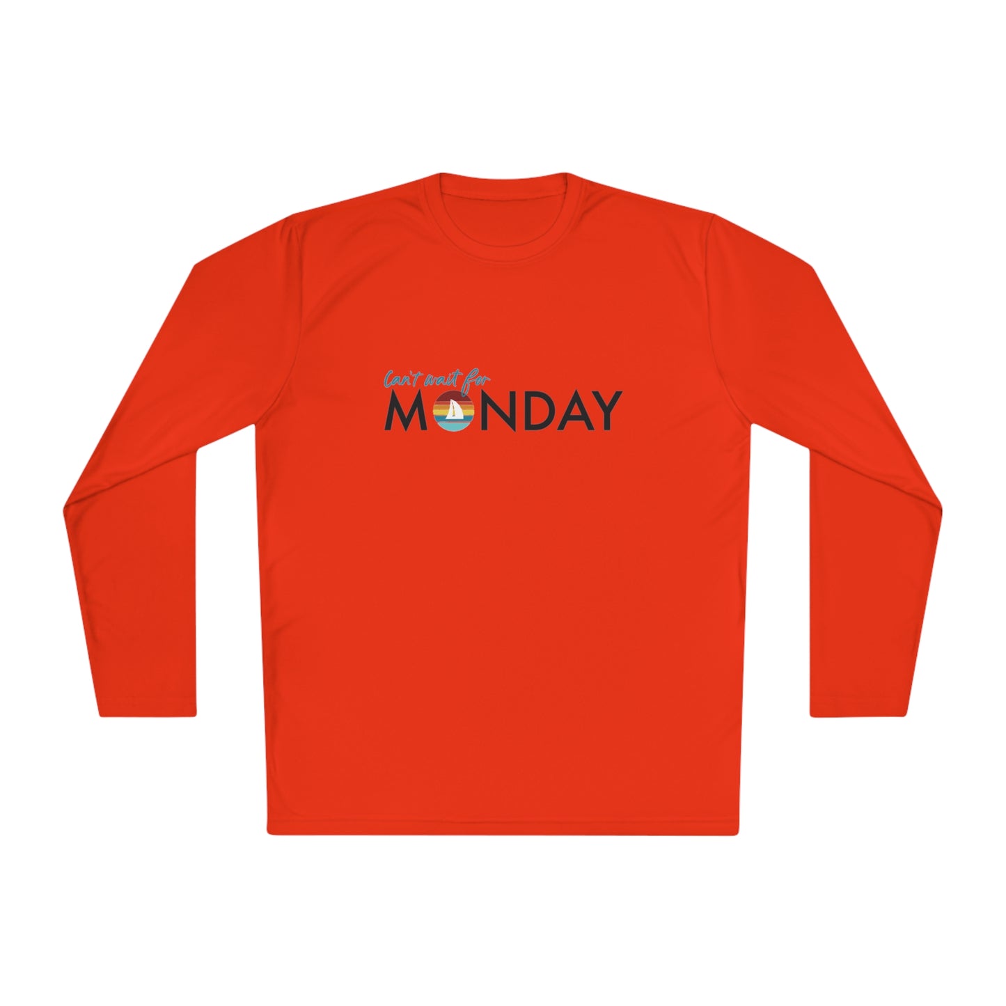 Can't Wait for Monday - Unisex Lightweight Long Sleeve Tee