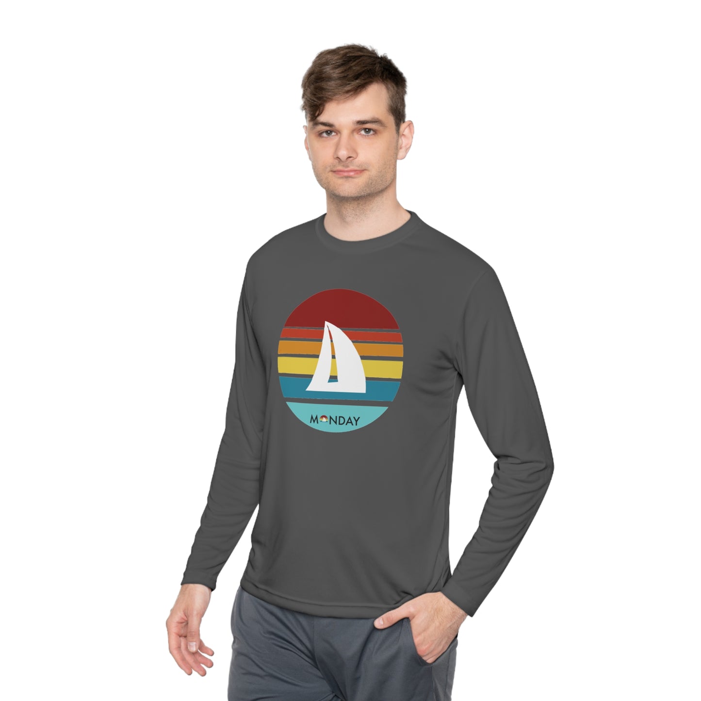 Iconic - Unisex Lightweight Long Sleeve Tee