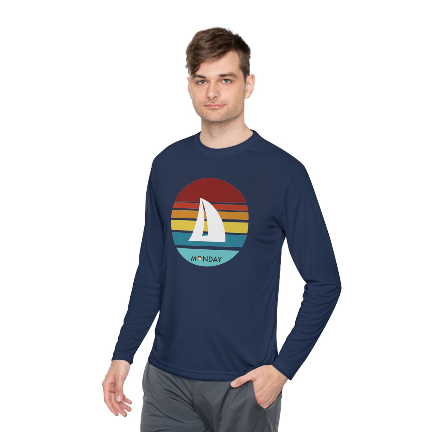 Iconic - Unisex Lightweight Long Sleeve Tee