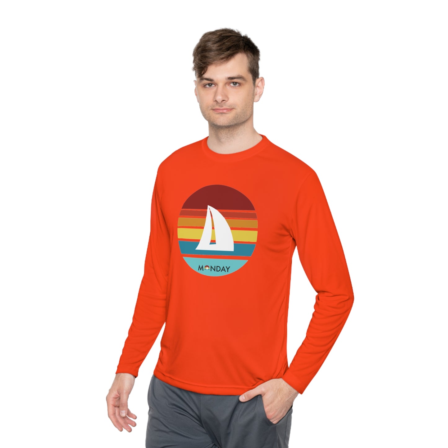 Iconic - Unisex Lightweight Long Sleeve Tee