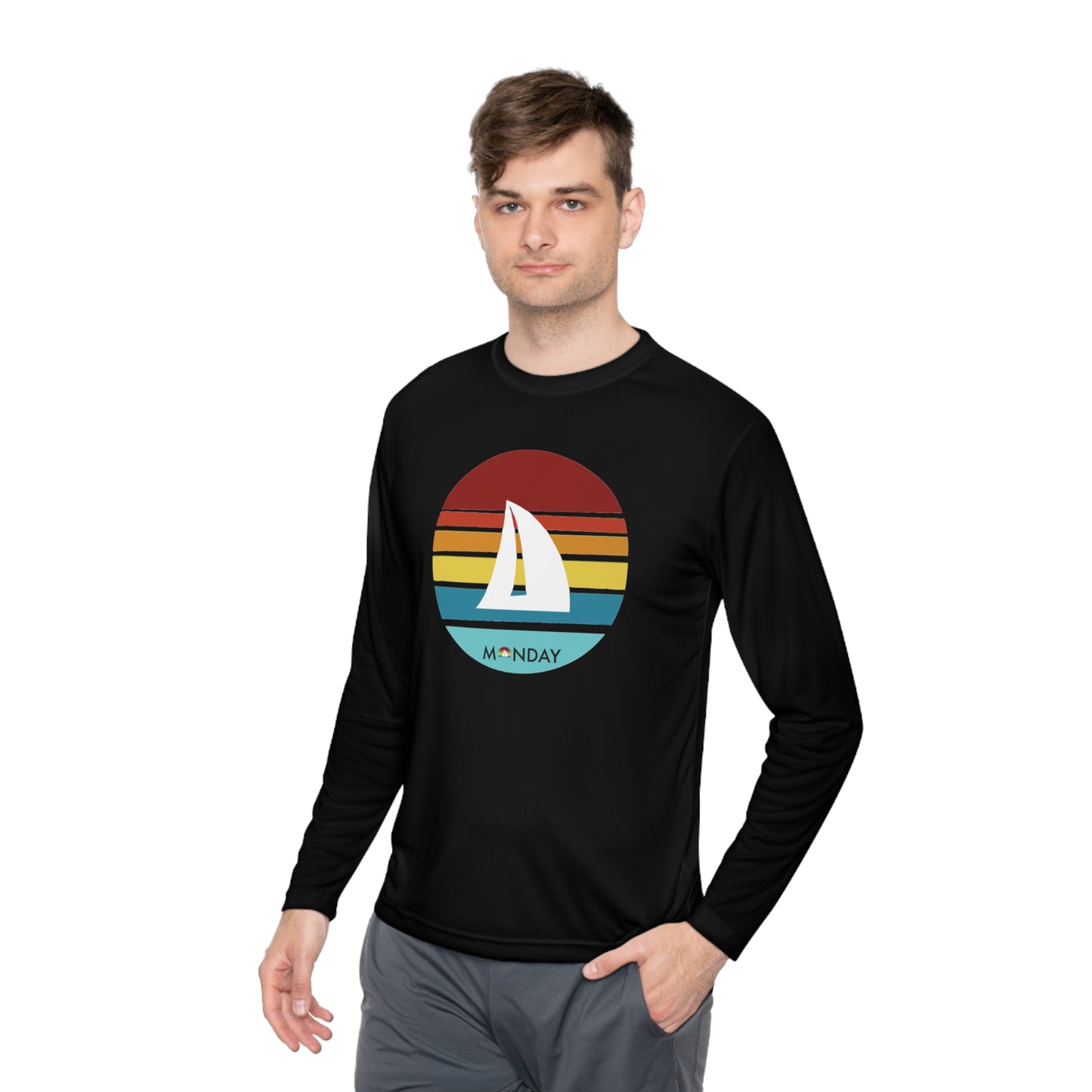 Iconic - Unisex Lightweight Long Sleeve Tee