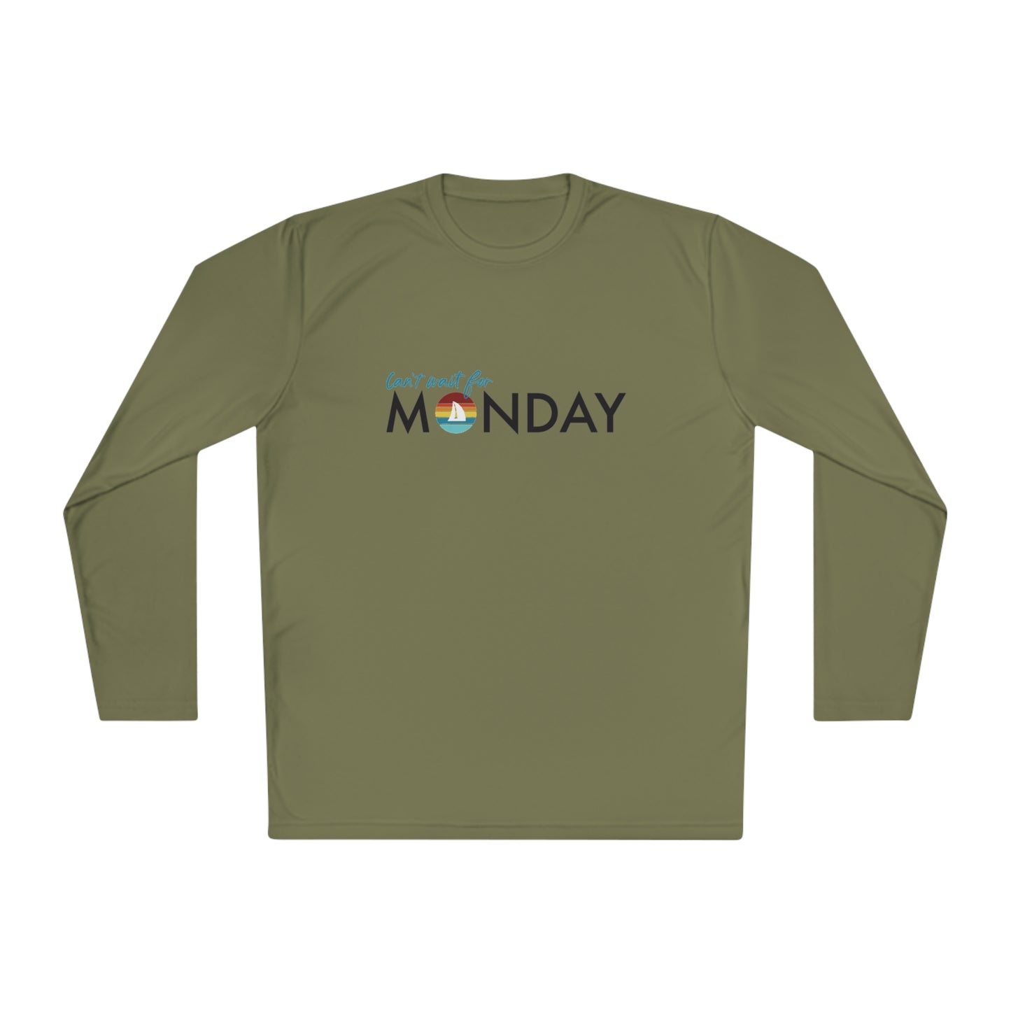 Can't Wait for Monday - Unisex Lightweight Long Sleeve Tee