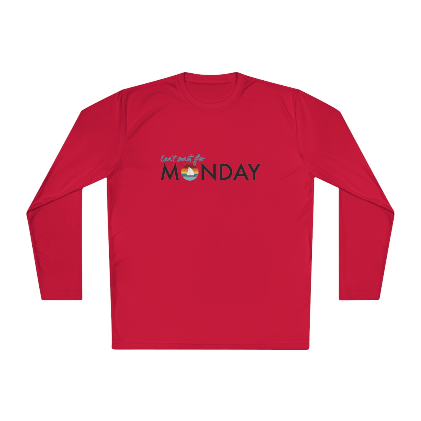 Can't Wait for Monday - Unisex Lightweight Long Sleeve Tee